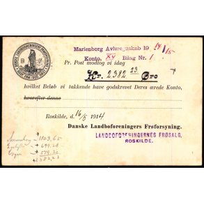 Danske Landboforeningers Frforsyning - Roskilde - u/n - Brugt.