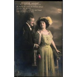 Feldpost - Apenrade   3 -8 -15 - Til  4. Komp - 1. Batl. - Billedside : Glcklich vereint!