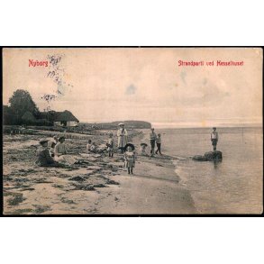 Nyborg - Strandparti ved Hesselhuset - W.K.F. 3714 - Brugt