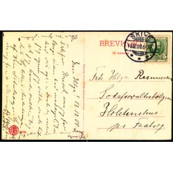 Skive - Mindest�tten for Christian IX i Anl�get - W.K.F. 4796 - Brugt