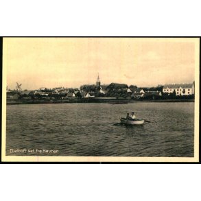 Ebeltoft set fra Havnen - Ebeltoft Bogh. 67316 - Ubrugt