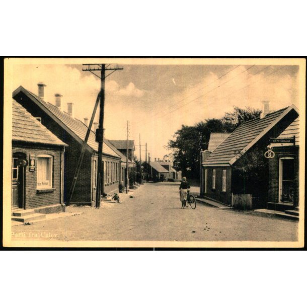 Parti fra Uglev - E. Krabbe 3282 - Ubrugt