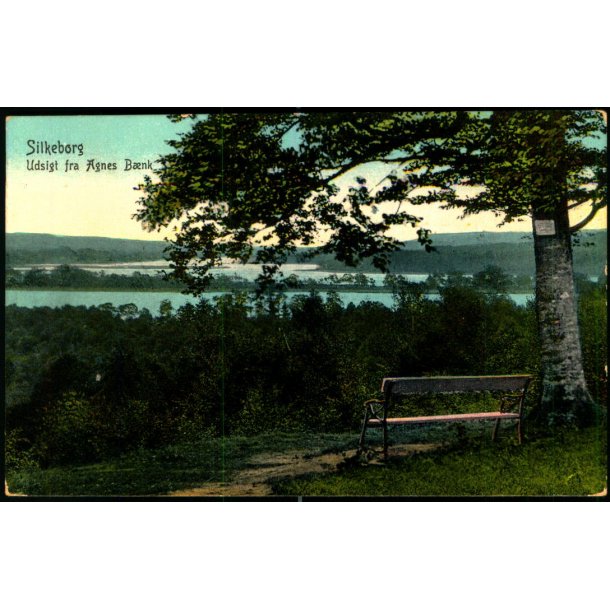 Silkeborg - Udsigt fra Angnes B�nk - WKF 219 - Ubrugt