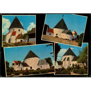 Bornholm - Sct. Ols - Nyker - Nylars - sterlars Rundkirke - Colbergs Bogh. 7001 - Ubrugt