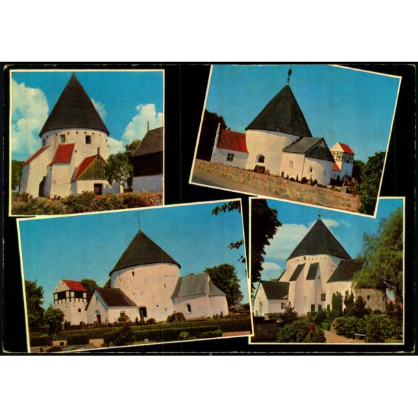 Bornholm - Sct. Ols - Nyker - Nylars - sterlars Rundkirke - Colbergs Bogh. 7001 - Ubrugt