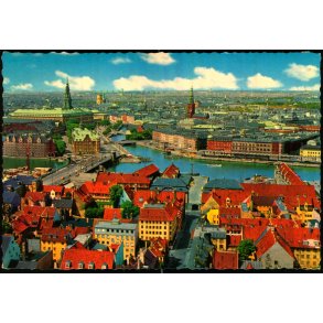 Udsigt fra Vor Frelsers Kirke - Chr. Olsen 181 - Ubrugt