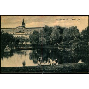 Svanedammen i Marienlyst - J.M. 286 - Ubrugt