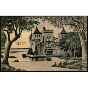 Det gamle Gurre Slot - J,M,, 582 - Brugt