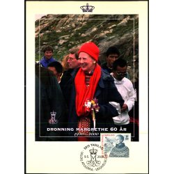 Dronning Margrethe p Grnland  - u/n - Brugt