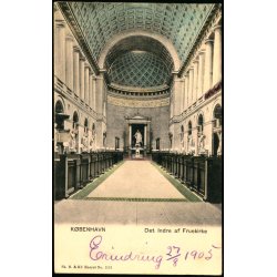 K�benhavn - Det indre af Fruekirke - Sk.B. &amp; Kf. 1131