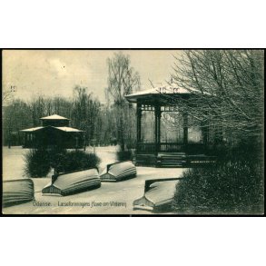 Odense - L�seforeningens Have om Vinteren - Stender 19084 - Brugt