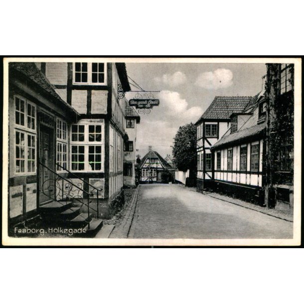 Faaborg - Holkegade - Ole Bagers Bogh. 74827 - Brugt
