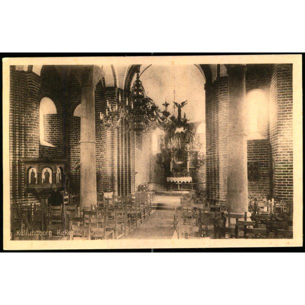 Kalundborg - Kirken - L. Ellings Bogh. 54984 - Ubrugt