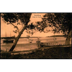 Svendborg -  Udsigt fra Troense - Johs. Broersens Forlag 1513 - Brugt