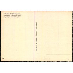 Kbenhavn - Frederiksberg Kirke - Stender 149 101 604 - Ubrugt