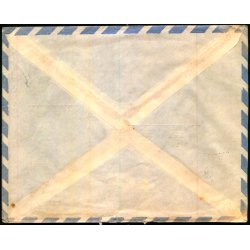 Luftpost Rekommanderet Brev fra Argentina til Danmark - 24 - 9 - 58