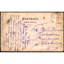 Lejren ved Borris - Fotokort 3-12- 1911 - Brugt