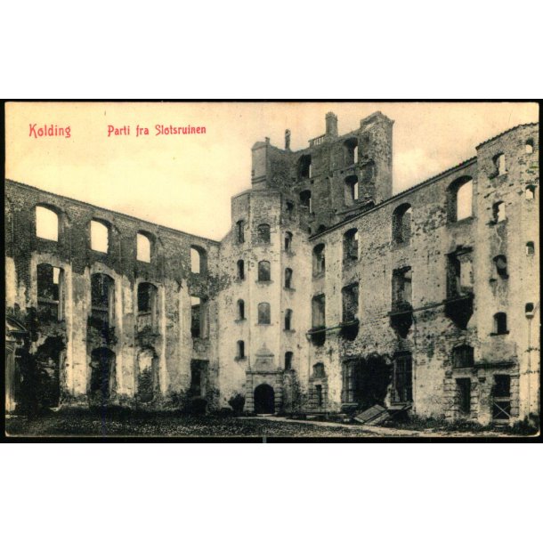 Kolding - Parti fra Slotsruinen - W.K.F. 1115 - Ubrugt