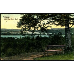 Silkeborg - Udsigt fra Angnes B�nk - WKF u/n - Brugt