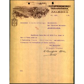 H.H. Kjrulff - Aut. Ford Forhandler - Aalborg 