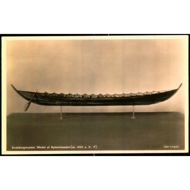 Kronborgmuseet - Nydamsbaaden - Kai Brammers Bogh. 44 - Ubrugt