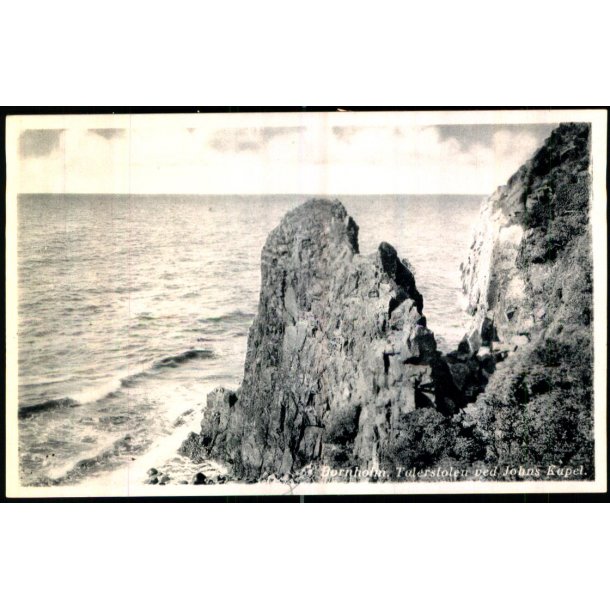 Bornholm - Talerstolen ved  Johns Kapel - Colbergs Bogh. 345 - Ubrugt