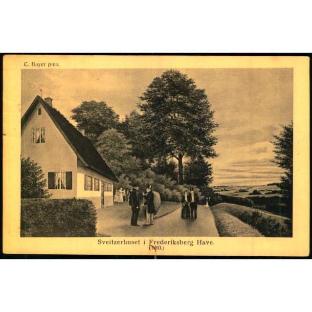 C. Bayer - Sveizerhuset i Frederiksberg Have (1860) - Alex Vincent 13 - Brugt