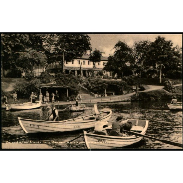 Bornholm - Parti fra Brndegaardshaven - Colbergs Boghandel 3024 - Ubrugt