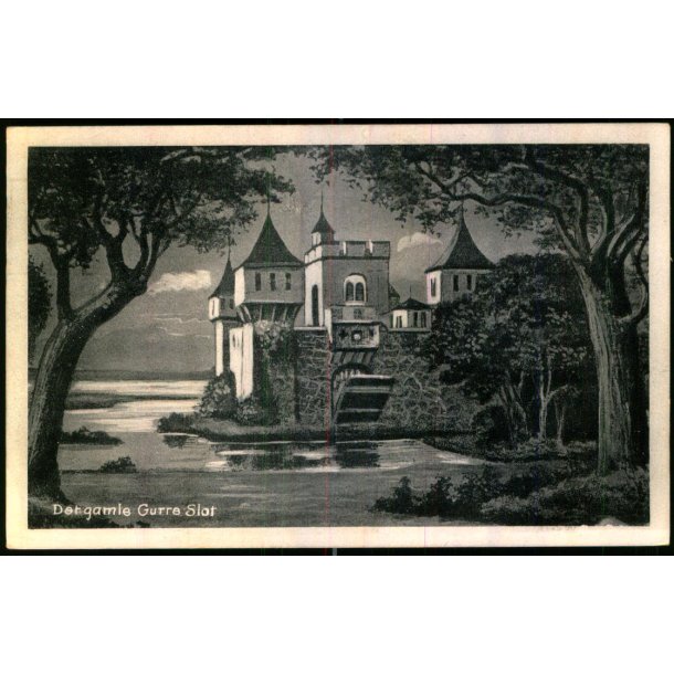 Det gamle Gurre Slot - I. Hansen 69694 - Brugt