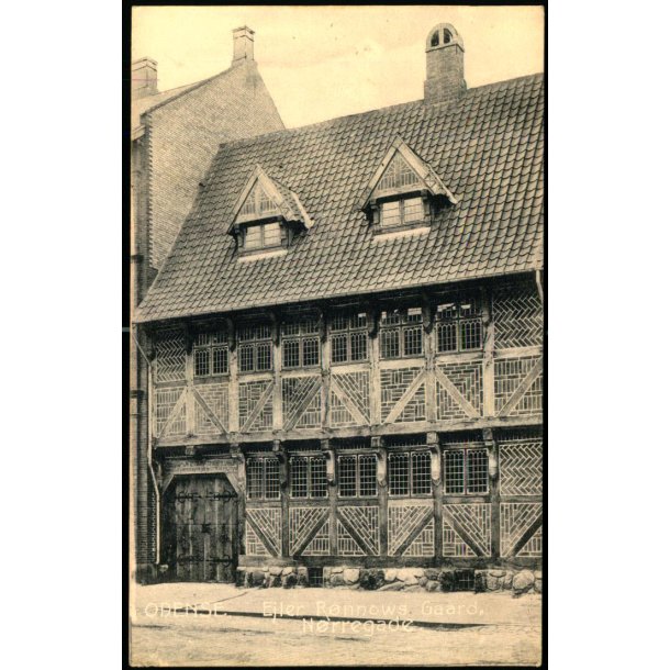 Odense - Ejler R�nnows Gaard - N�rregade - C. St. 389 - Ubrugt