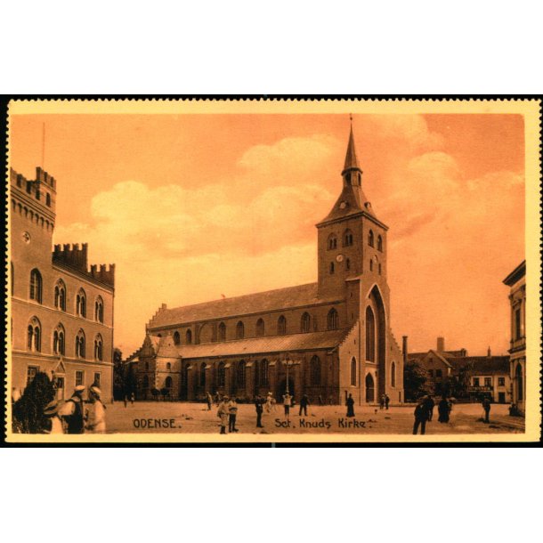 Odense - Sct. Knuds-Kirke - Stender 16382 - Ubrugt