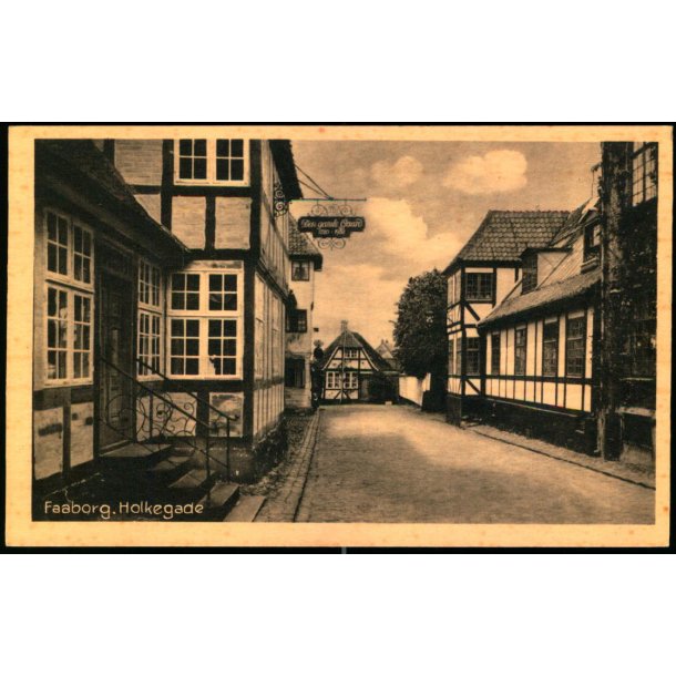 Faaborg - Holkegade - Ole Bagers Bogh. 74827 - Ubrugt