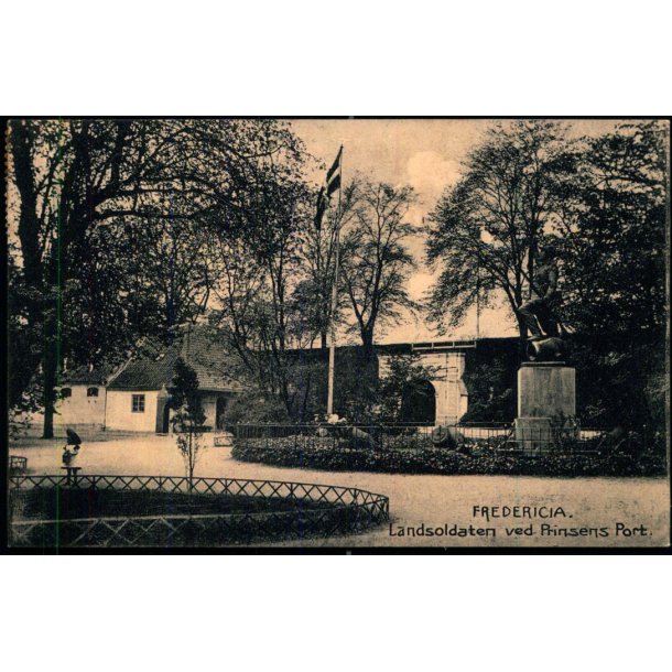 Fredericia - Landsoldaten ved Prinsens Port - Jens Andersen 185 - Brugt