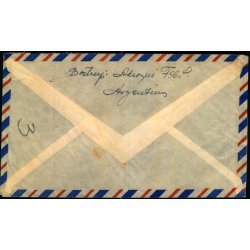 Luftpost Rekommanderet Brev fra Argentina til Danmark - 18 - 2 - 49