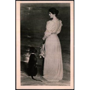 Kryer - Kunstnerens Hustru paa Stranden - Skagen Museum u/n - Ubrugt