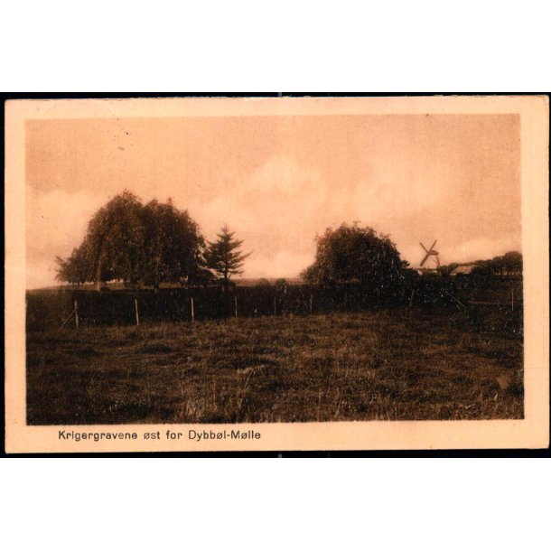 Krigergravene �st for Dybb�l-Banke - J. Bolsen u/n - Brugt