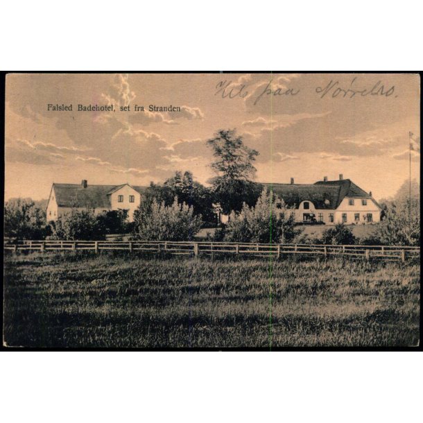 Falsled Badehotel - set fra Stranden - 2151 - Brugt