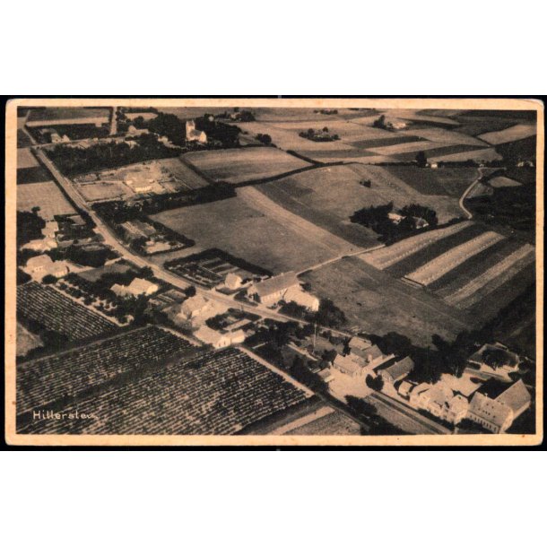 Hillerslev - Luftfoto - Sylvest Jensen 96620 - Ubrugt