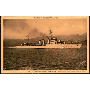 Le Contre Torpilleur Ouragan - Marine de Guerre Francaise - Blondel 53