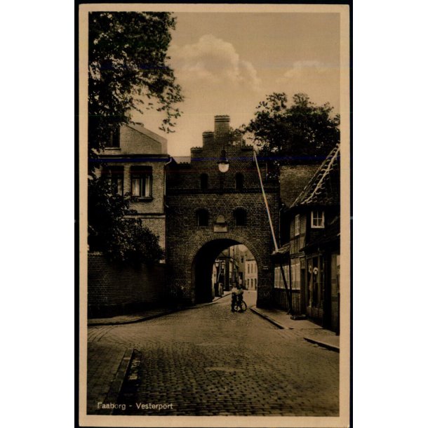 Faaborg - Vesterport - G. Nissens Bogh. u/n - Ubrugt
