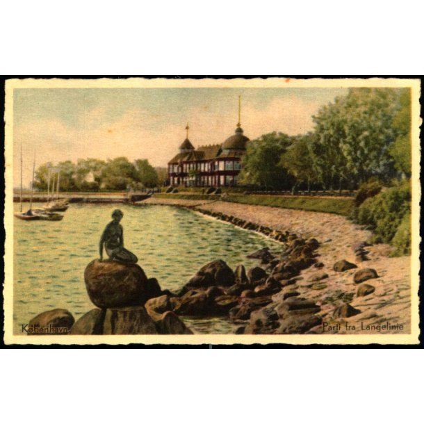 K�benhavn - Parti fra Langelinie - u/n