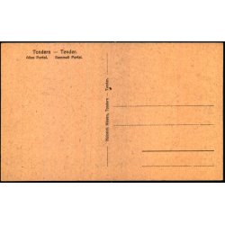 T�nder - Gammel Portal - H. Nissen u/n - Ubrugt