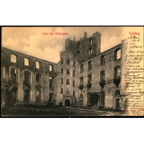 Kolding - Parti fra Slotsruinen - W.K.F. 1313 - Brugt
