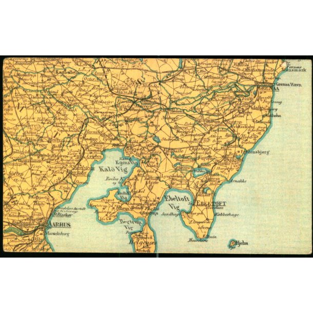 Turist-Postkort over Danmark nr. 12 - Ubrugt