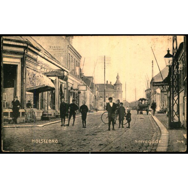 Holstebro - N�rregade - S. Randlev 7414 - Brugt - Svage hj�rner !