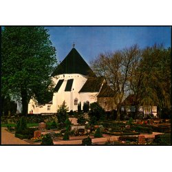 Bornholm - sterlars Rundkirke med vbenhus og apsis - sterlars kirke u/n - Ubrugt