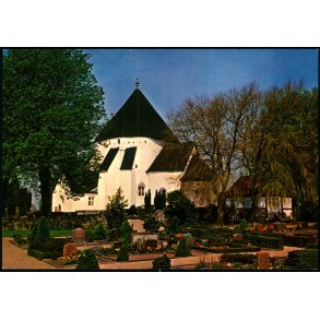 Bornholm - sterlars Rundkirke med vbenhus og apsis - sterlars kirke u/n - Ubrugt