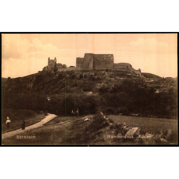 Bornholm - Hammershus Ruiner - S. Kollings Bogh. 94 - Ubrugt