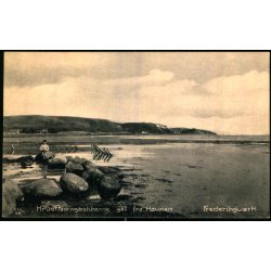 Krudttaarnsbakkerne set fra Havnen - Frederiksv�rk - A. Jensens Bogh. u/n - Ubrugt