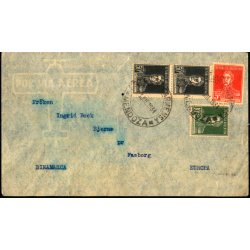 Luftpost Brev fra Argentina til Danmark - 23 - 7 - 34